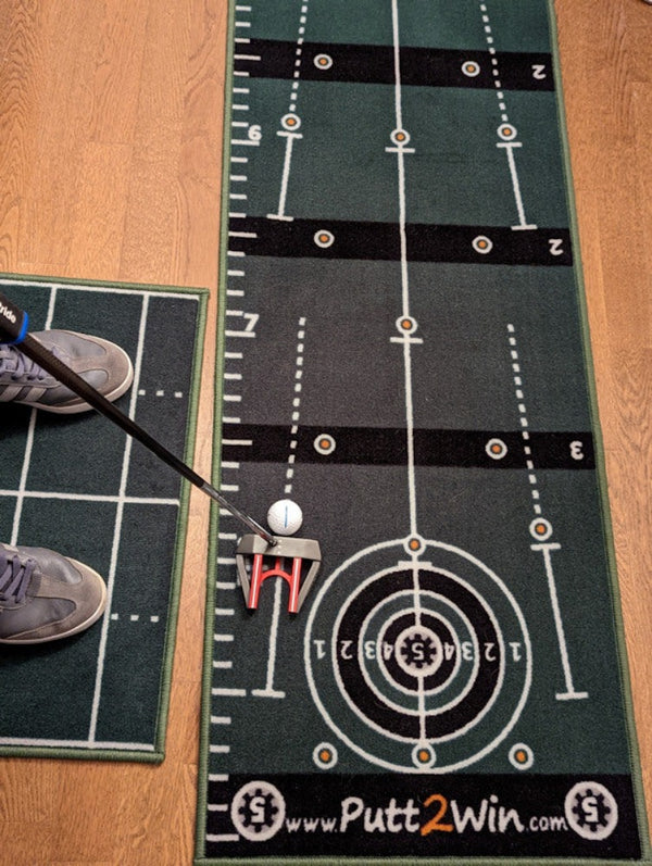 Putt2Win Putting Mat Training Aid